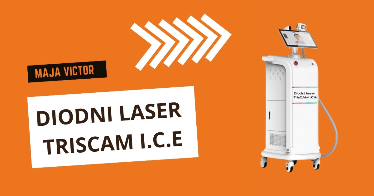 Maja Victor in novi Diodni laser TrisCAM I.C.E