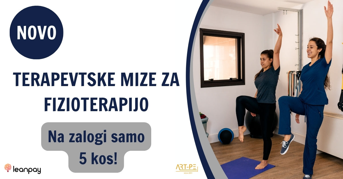 Novost  - Terapevtske mize za fizioterapijo