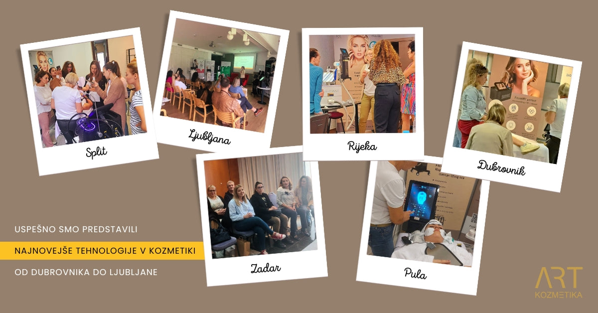Uspešno smo predstavili najnovejše tehnologije v kozmetiki - Od Dubrovnika do Ljubljane