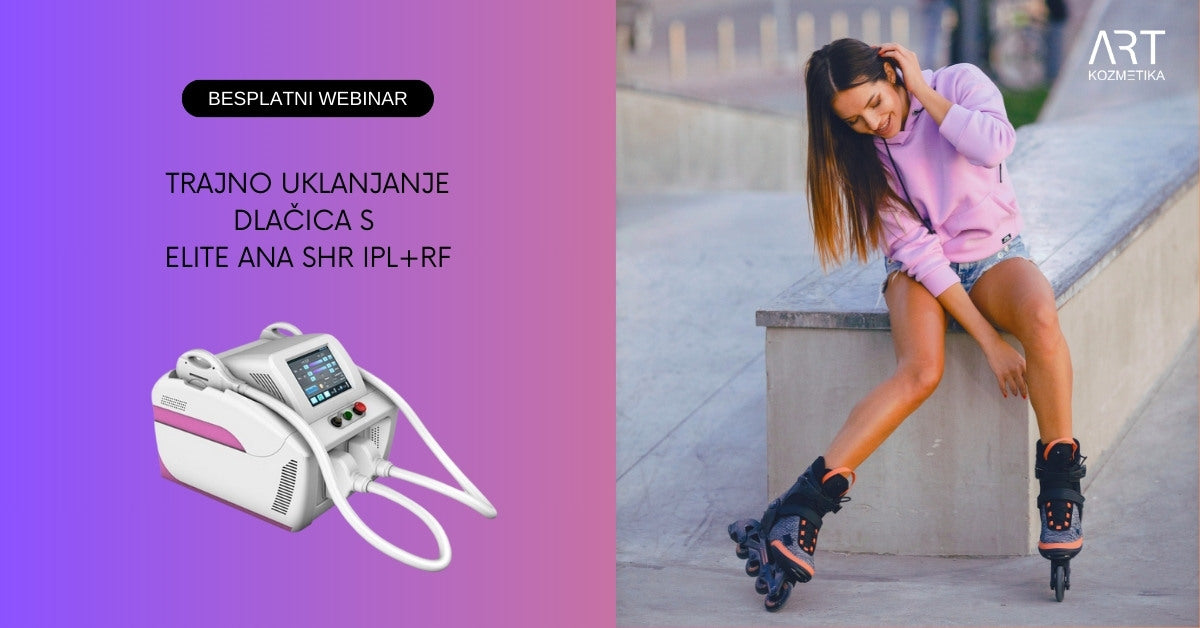 Besplatni webinar: Trajno uklanjanje dlačica s eLite ANA SHR IPL+RF