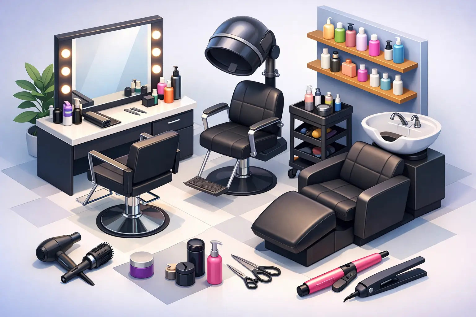 Najboljša oprema za frizerski salon