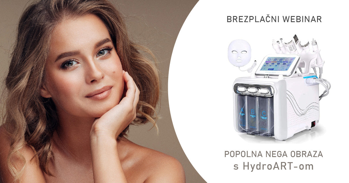 Brezplačni webinar: Popolna nega obraza s HydroART-om