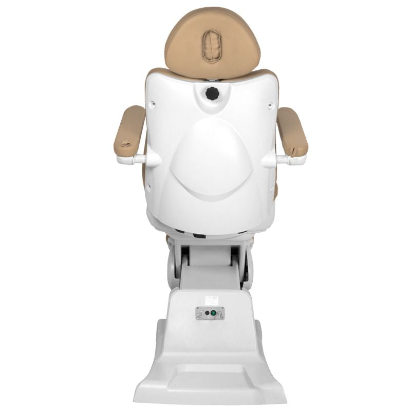 Kozmetična miza - pedikerski stol 870 | 3 x motor | kapučino rjava AS9079