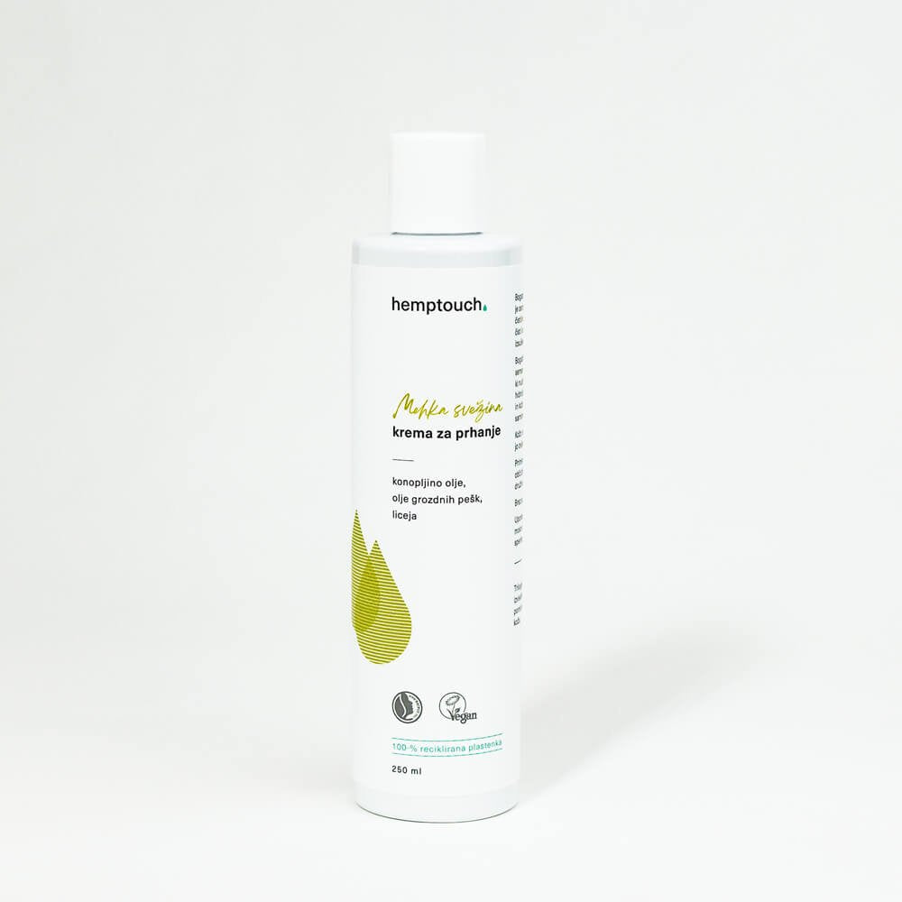 Mehka svežina krema za prhanje - Hemptouch | 250 ml