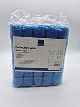 Zaščita za čevlje z gumico, modra 100/1