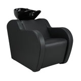 Frizerski umivalnik HOLLY XL - črn