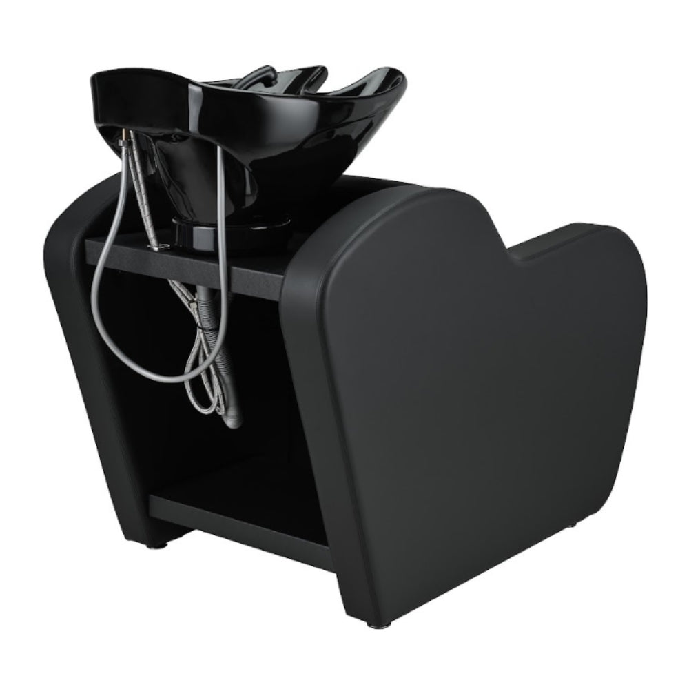 Frizerski umivalnik HOLLY XL - črn