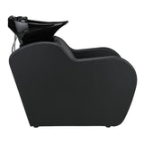 Frizerski umivalnik HOLLY XL - črn