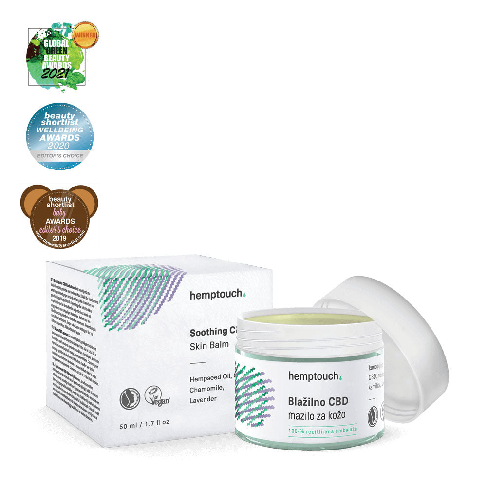 Blažilno CBD mazilo za kožo | Hemptouch | 50ml