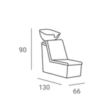 Frizerski umivalnik Lady ONE