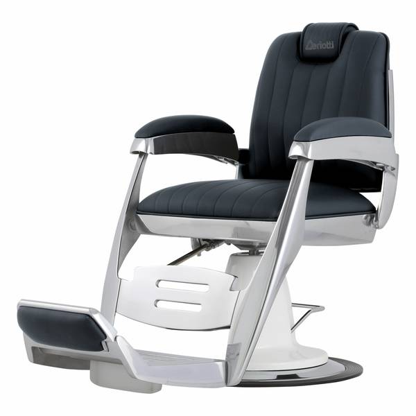 Frizerski - brivski stol Jupiter 388 - črn | Ceriotti