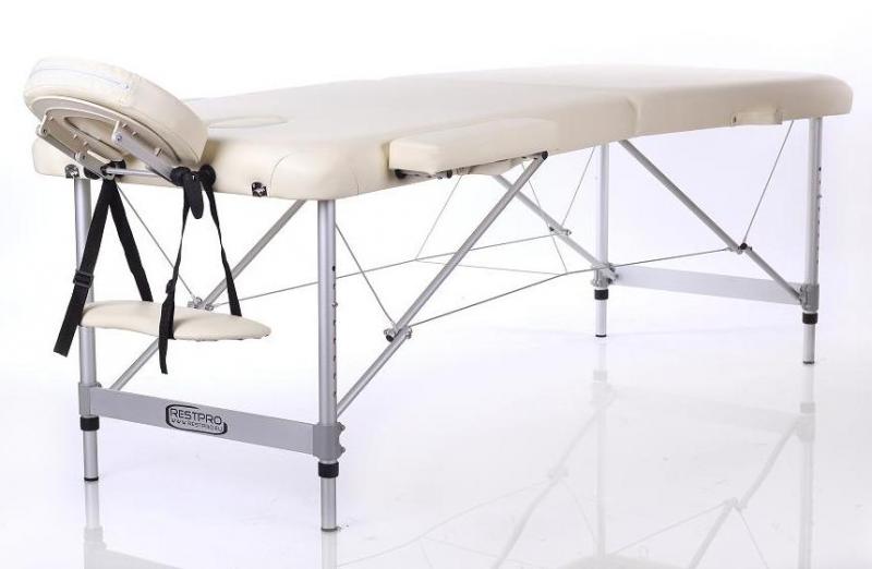 Aluminijasta prenosna masažna miza