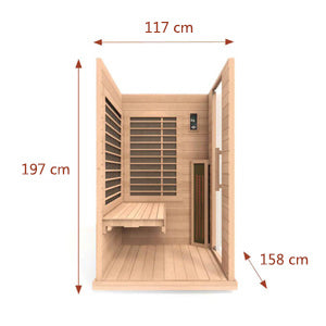 IR savna z barvno in glasbeno terapijo FORSETI III