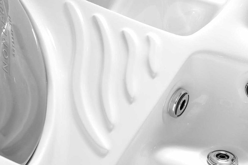 Zunanji SPA masažni bazen ART - Santorini