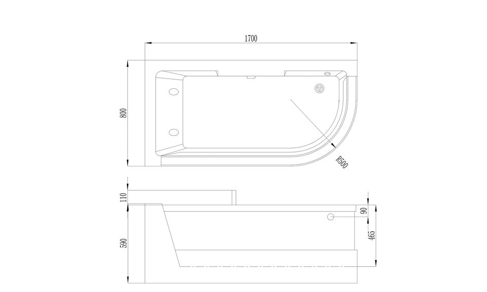 Masažna kad ART - Astrid