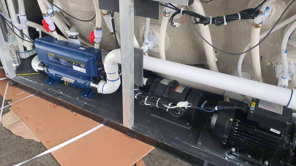 Premium masažni bazen zunanji ART - Azuro