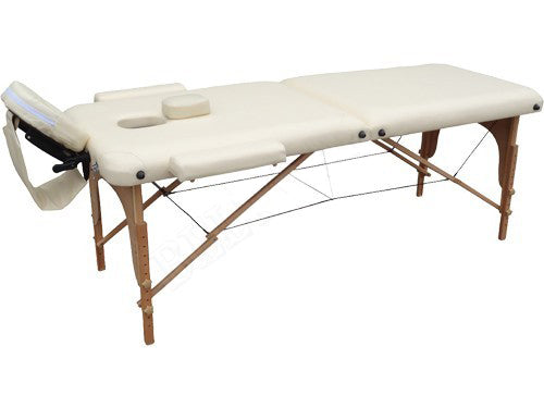 BELT 2-delna prenosna masažna miza - krem