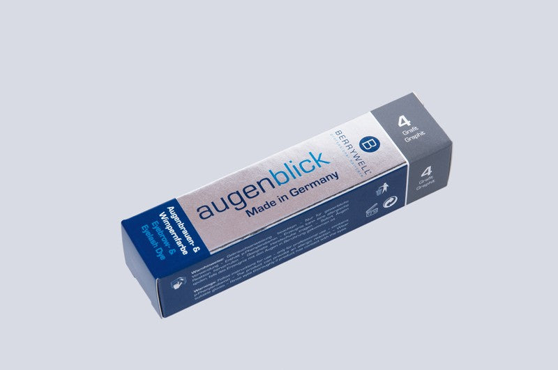 BERRYWELL® barva za trepalnice in obrvi 15ml - grafitna | št. 4 