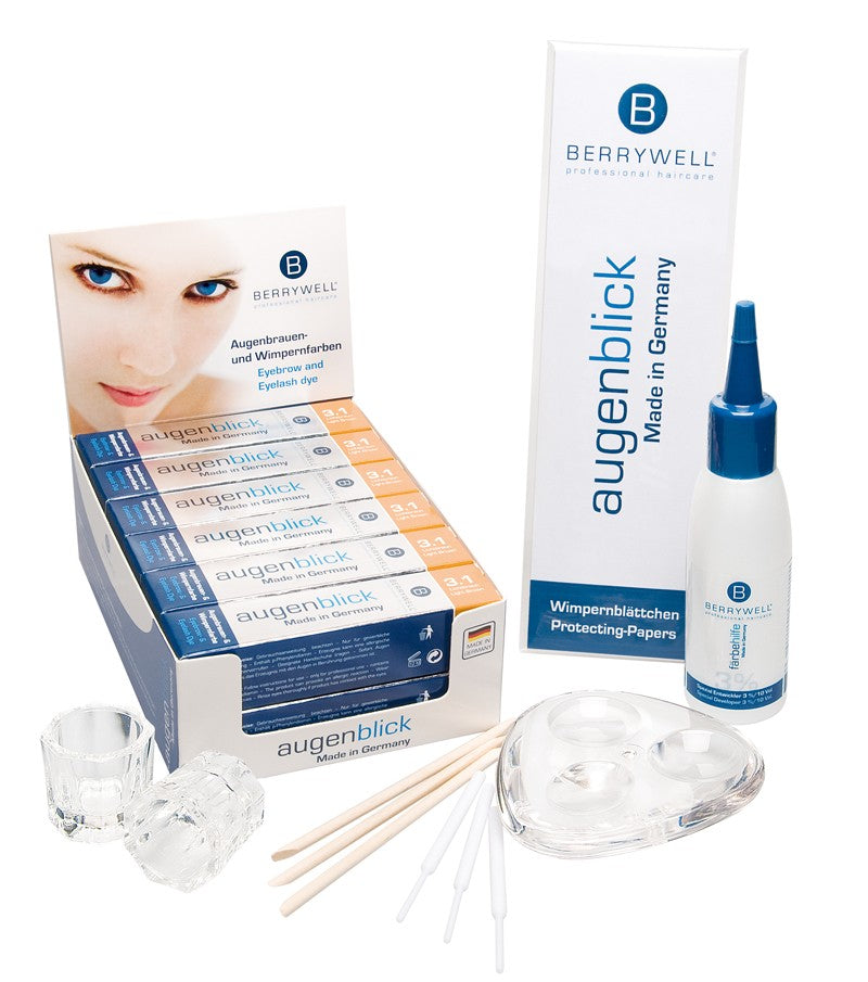 BERRYWELL® barva za trepalnice in obrvi 15ml - grafitna | št. 4 