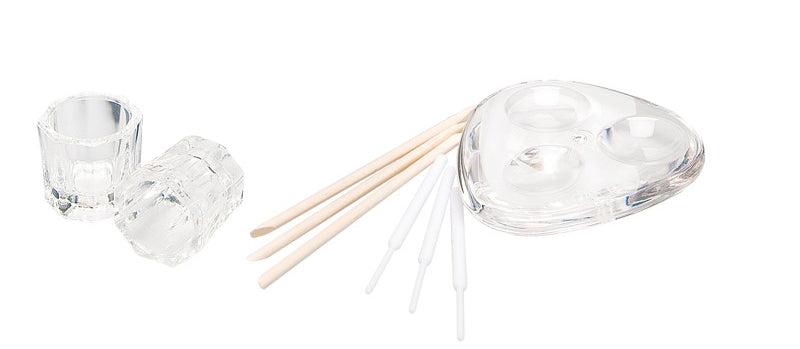 BERRYWELL® plastične palčke za barvanje trepalnic in obrvi - 10kos