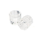 BERRYWELL® steklena posodica - skodelica za mešanje barve za trepalnice in obrvi