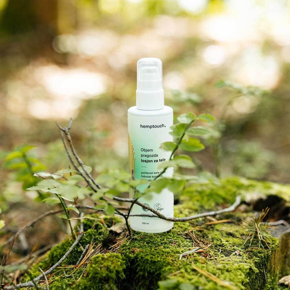 Objem pragozda losjon za telo | Hemptouch | 200 ml