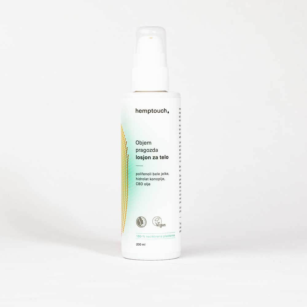 Objem pragozda losjon za telo | Hemptouch | 200 ml