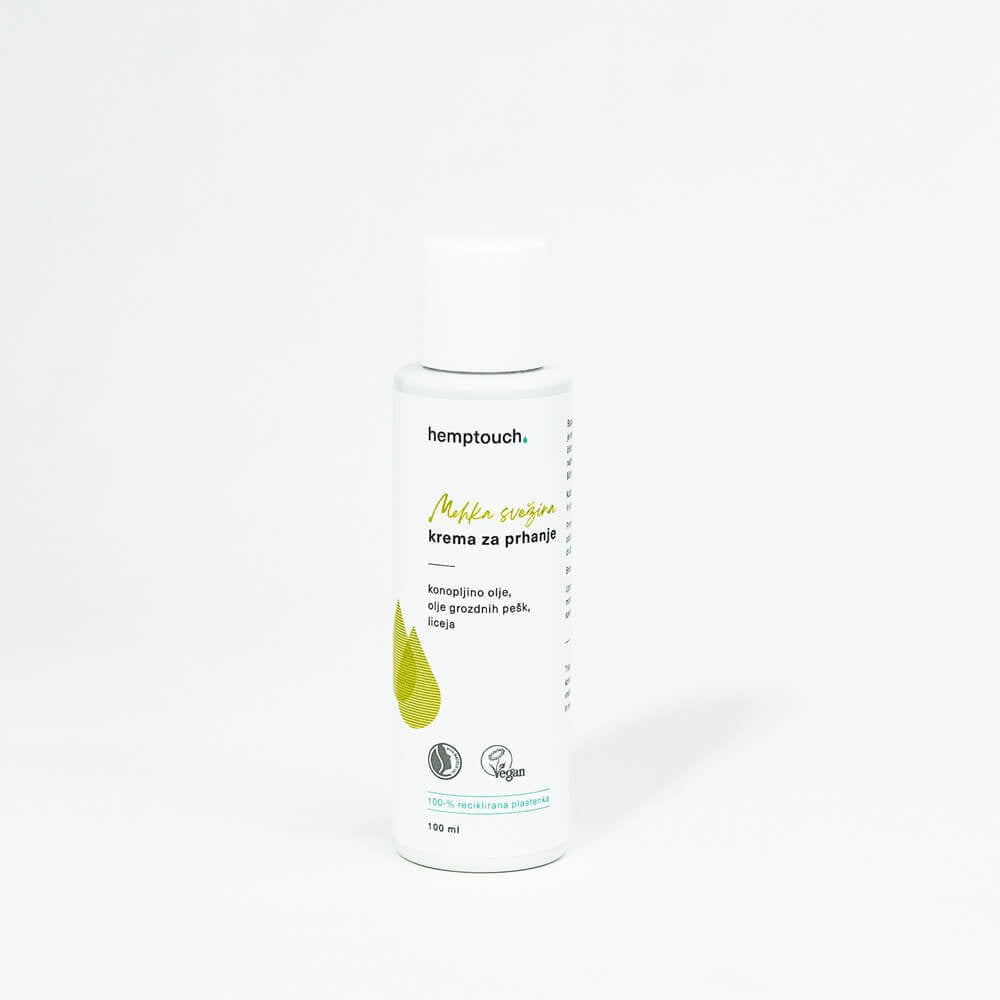 Mehka svežina krema za prhanje - Hemptouch | 100 ml