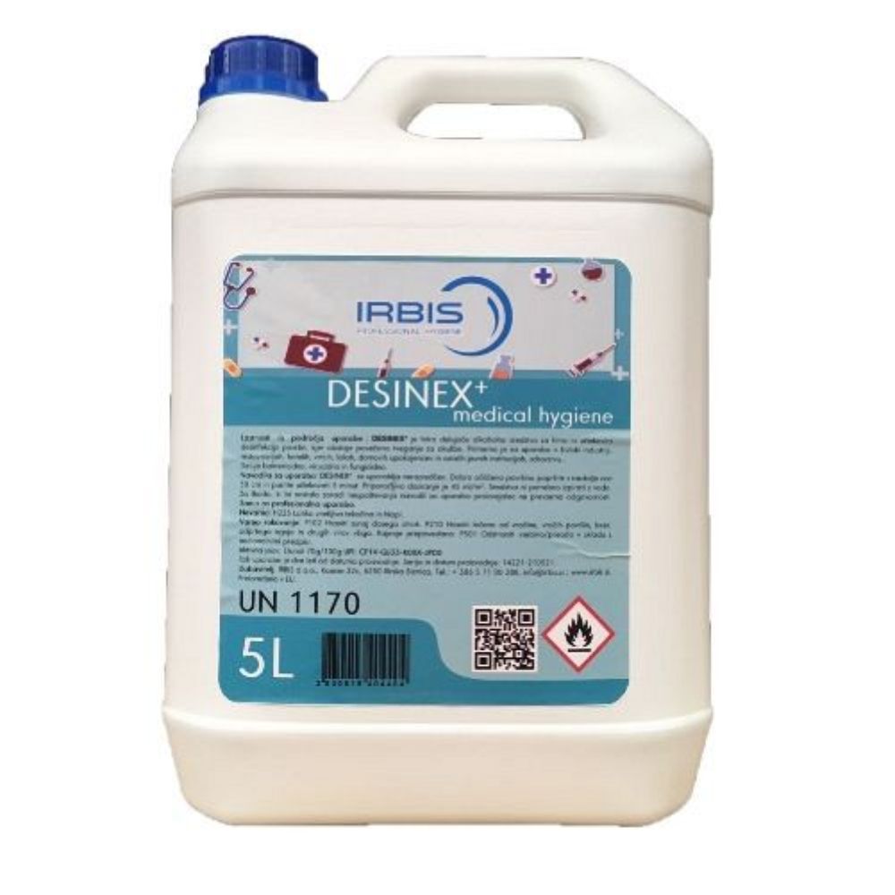 DESINEX+ 5 L  - alkoholno sredstvo za dezinfekcijo površin