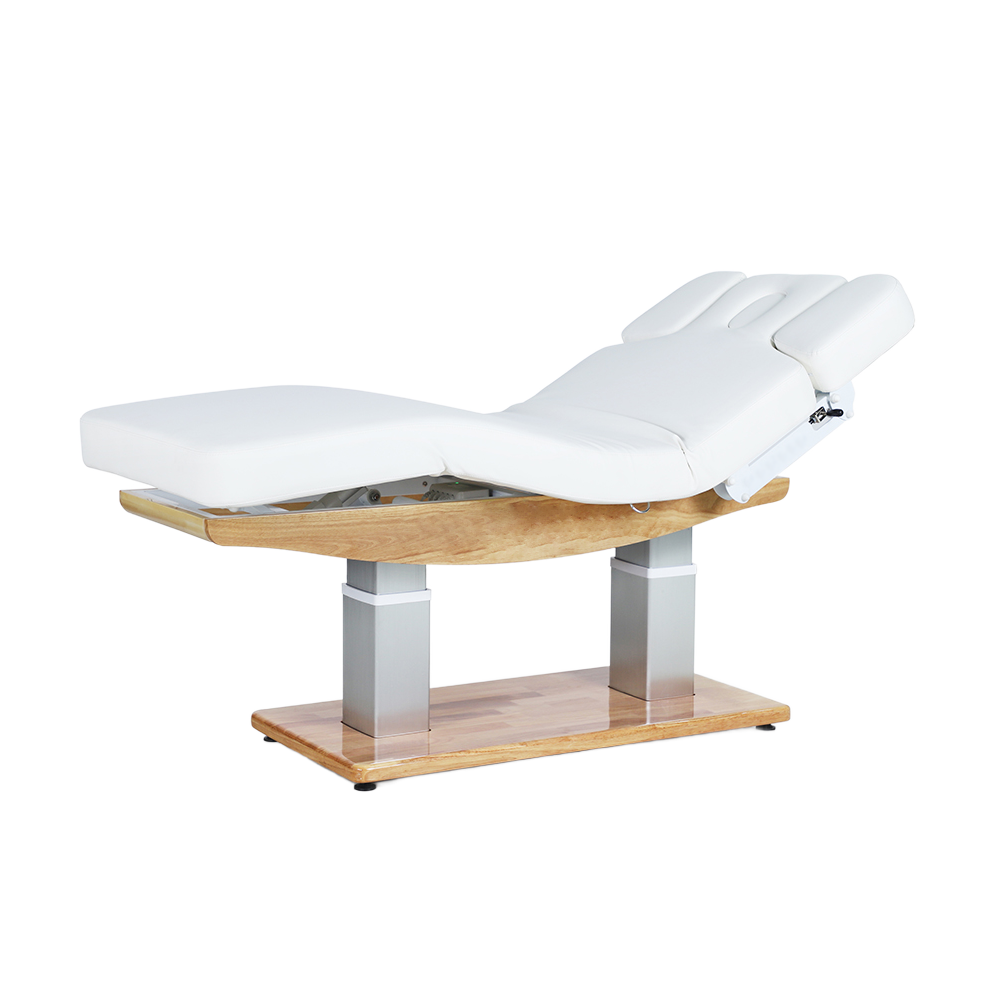 Električna masažna miza Troch - bela - 4x motor