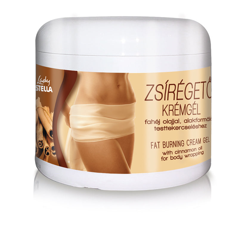 Fat burning kremni gel z eteričnim oljem cimeta za preoblikovanje telesa, body wrapping 500ml