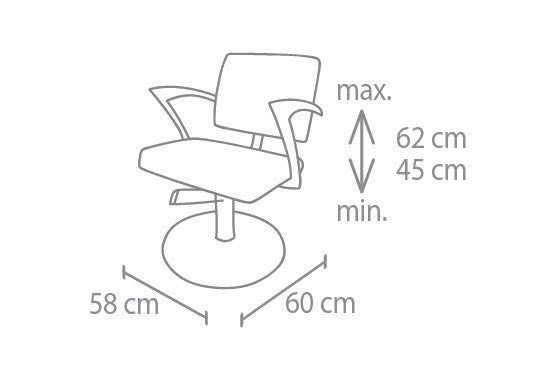 Frizerski stol Classic