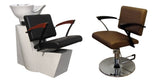 Frizerski stol in frizerski umivalnik Classic