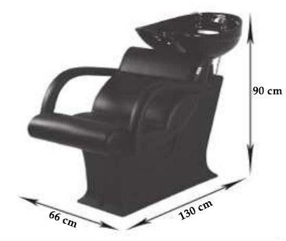 Frizerski umivalnik - Lady One dimenzije