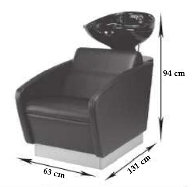 Frizerski umivalnik - Quadro dimenzije