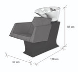 Frizerski umivalnik - Roto dimenzije