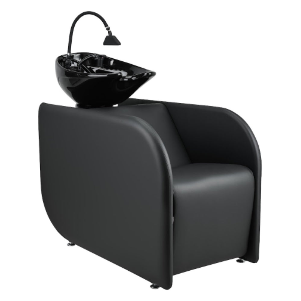 Frizerski umivalnik LEVANTE XL - črn