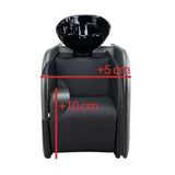 Frizerski umivalnik LEVANTE XL - črn