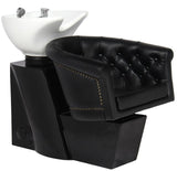 Frizerski umivalnik Londyn - črn