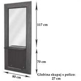 Frizersko ogledalo - Wega dimenzije