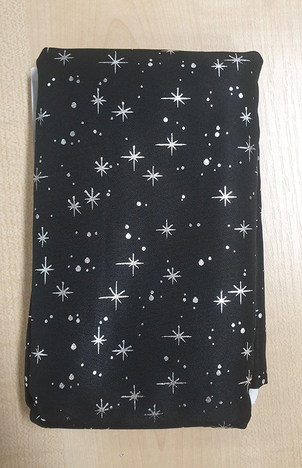 Frizersko ogrinjalo - pregrinjalo Chromwell 125x145 cm - vodoodporno - črni sijaj