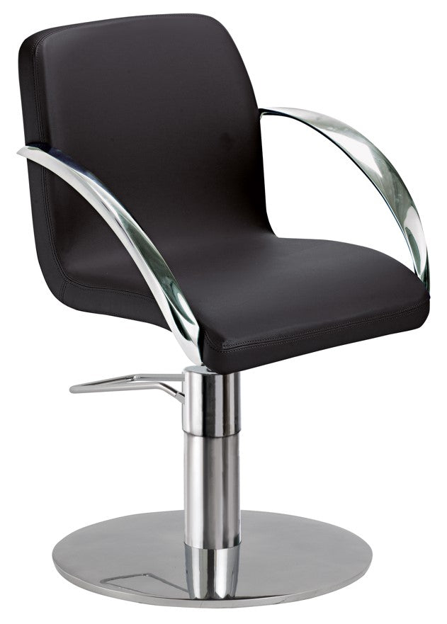 Frizerski stol Giorgia črn | Ceriotti