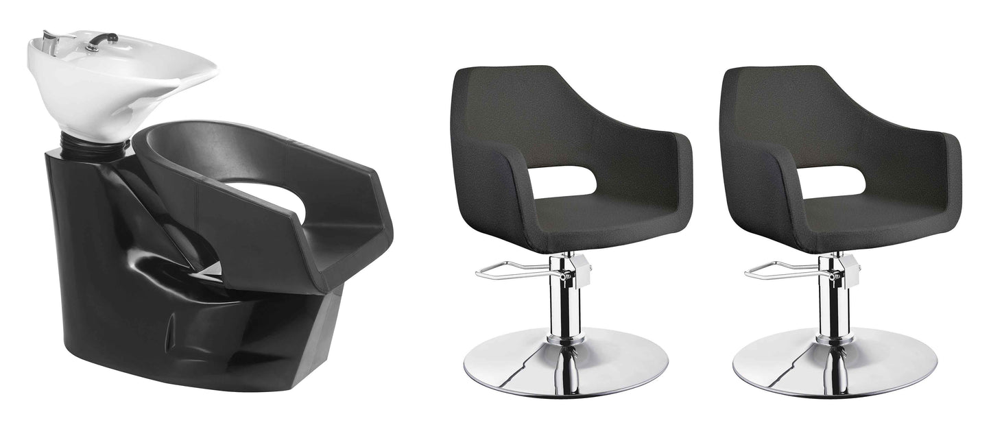 Komplet frizerske opreme HairART Flipp & Wedge