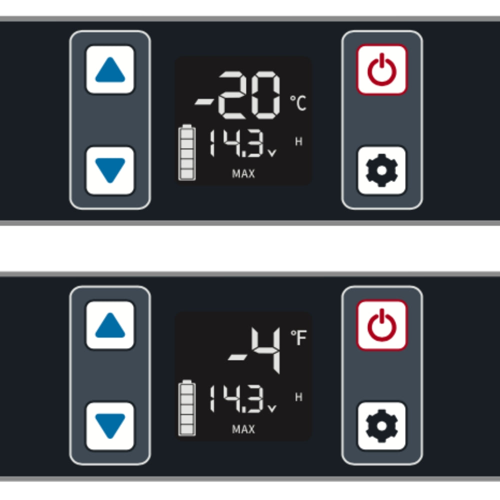 Kompresorski hladilnik / zamrzovalnik na koleščkih 12/24V | S45