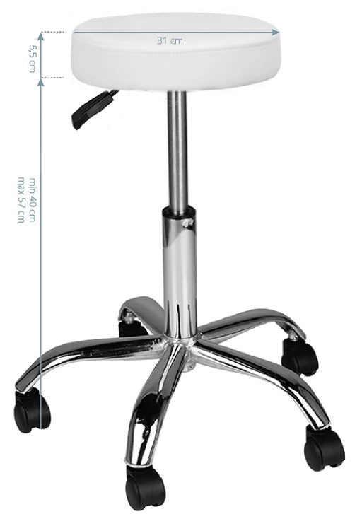 Kozmetični stol AS9898 - bel