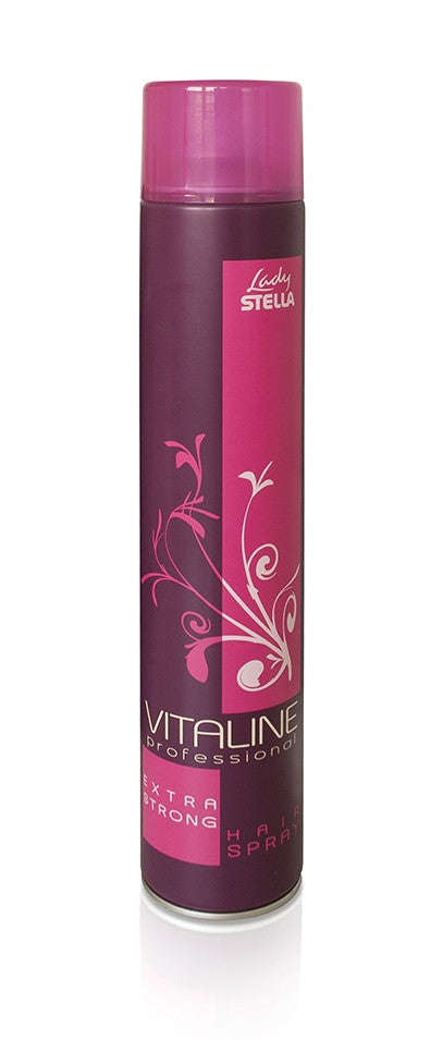 LadyStella Vitaline Lak za lase PINK - izredno močan 750ml