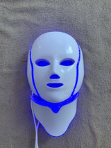 LED obrazna maska s fototerapijo - modra LED