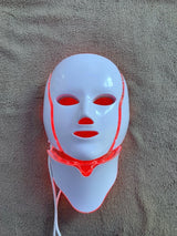 LED obrazna maska s fototerapijo - rdeča LED