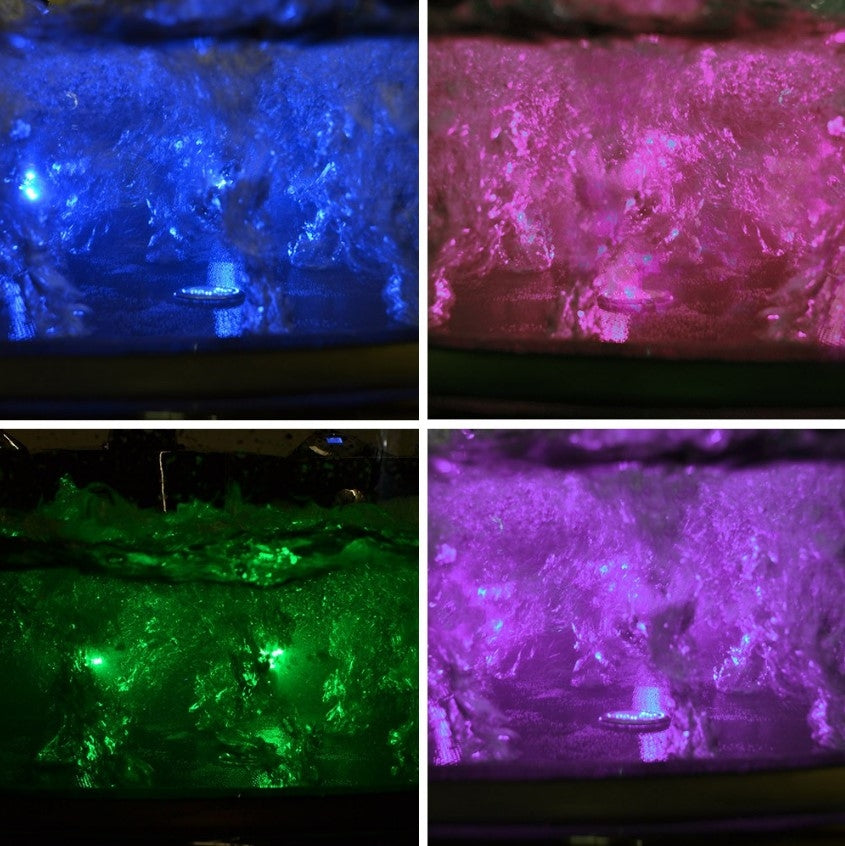 Masažna kad ART - Solaire Profi črna LED