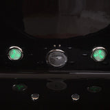 Masažna kad ART - Solaire Profi črna LED